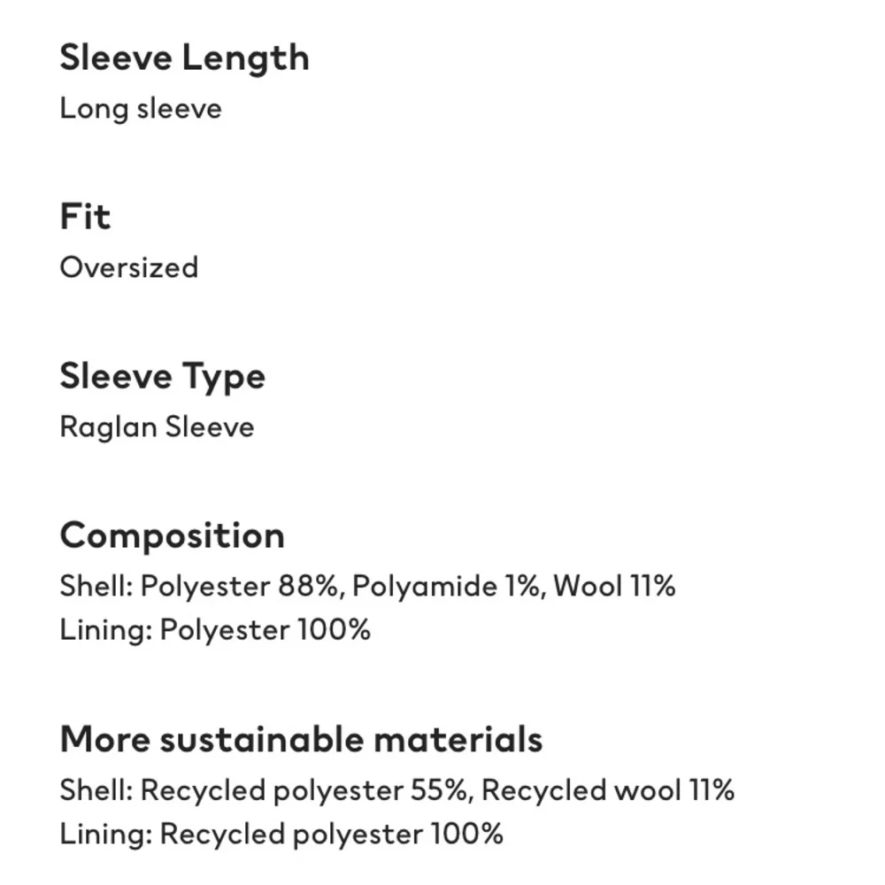 H&M • BLOGGERS FAVORITE Long Oversized Shacket Coat in Gray & White Plaid - Picture 8 of 16